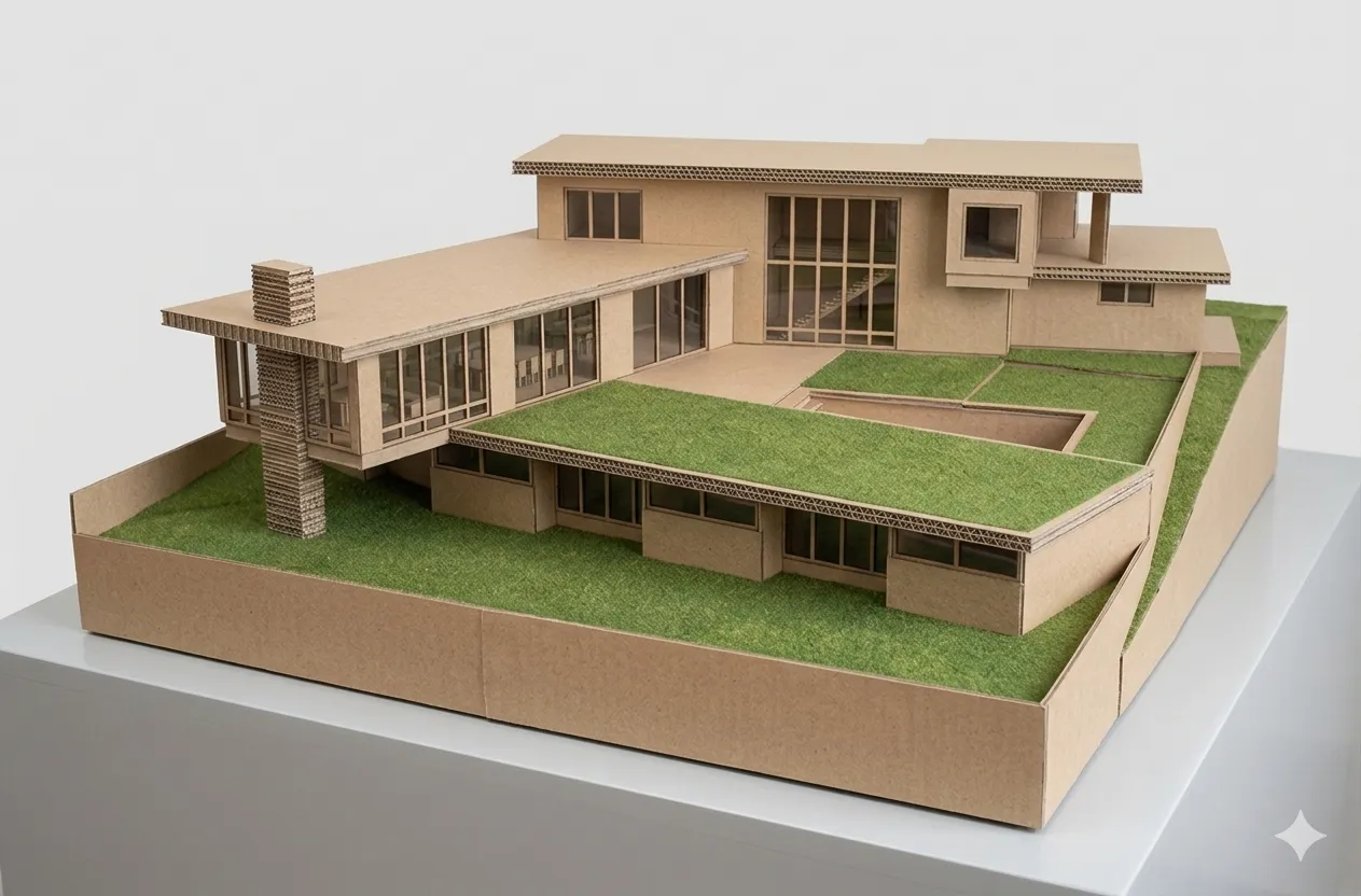 Architectural model of an Armagh Group residence